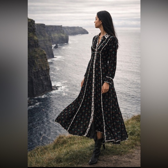 Anthropologie Dresses & Skirts - 🌟LAST ONE🌟 Anthropologie NWT Long-Sleeve Midi Shirt Dress size S.